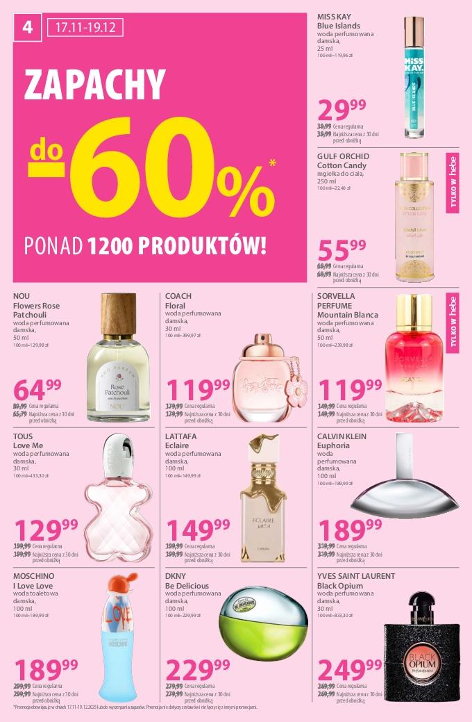 Gazetka promocyjna Hebe do 21/11/2025 str.4