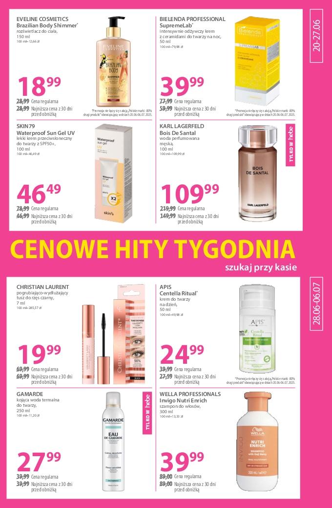 Gazetka promocyjna Hebe do 06/07/2025 str.7