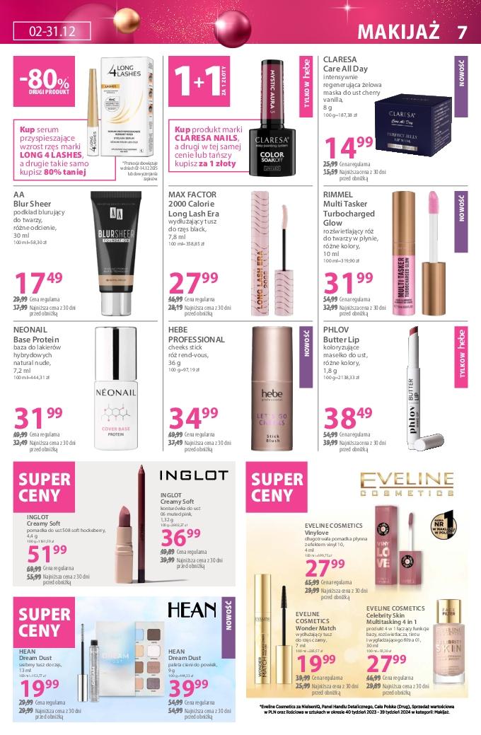 Gazetka promocyjna Hebe do 14/12/2025 str.7