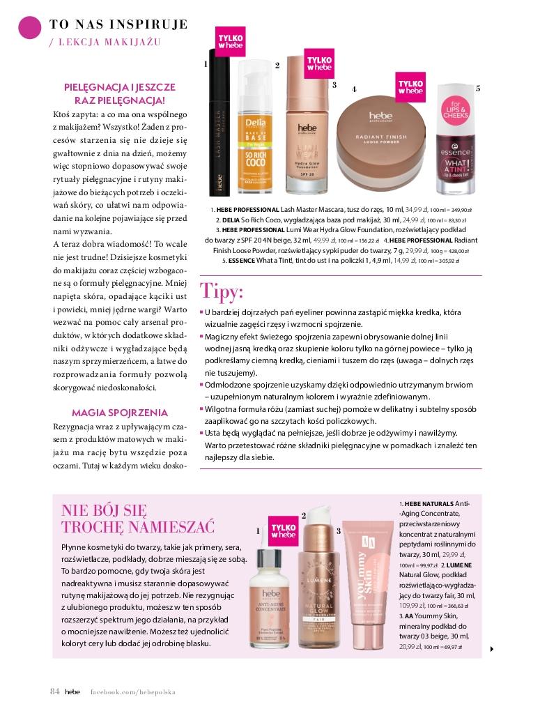 Gazetka promocyjna Hebe do 30/06/2025 str.84