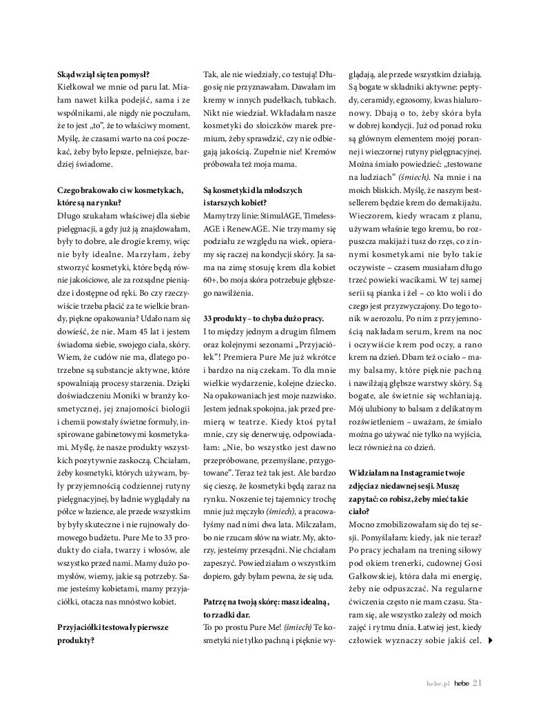 Gazetka promocyjna Hebe do 31/12/2025 str.21