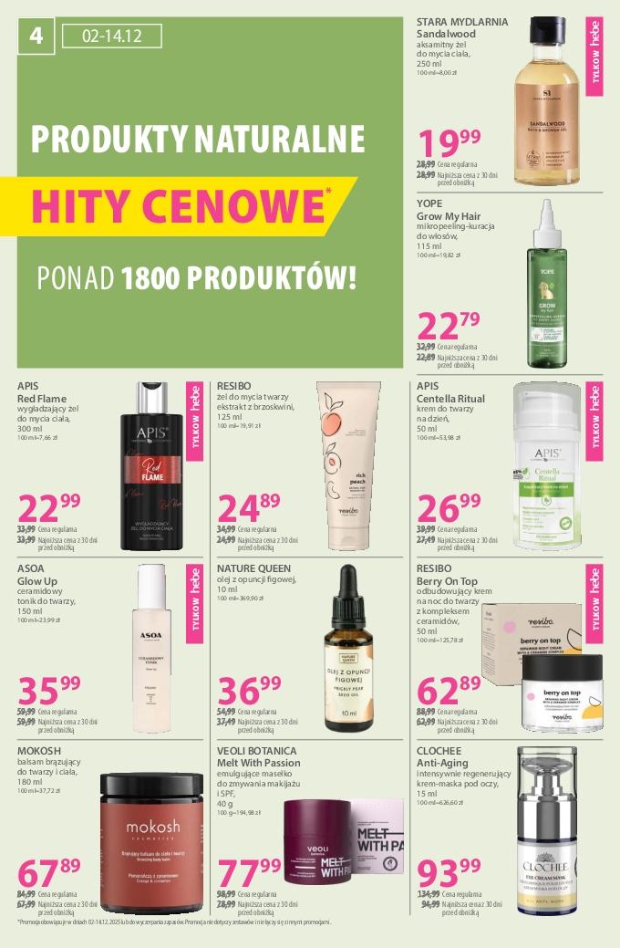 Gazetka promocyjna Hebe do 14/12/2025 str.4