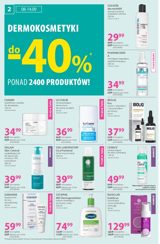 Gazetka promocyjna Hebe do 21/09/2025 str.2