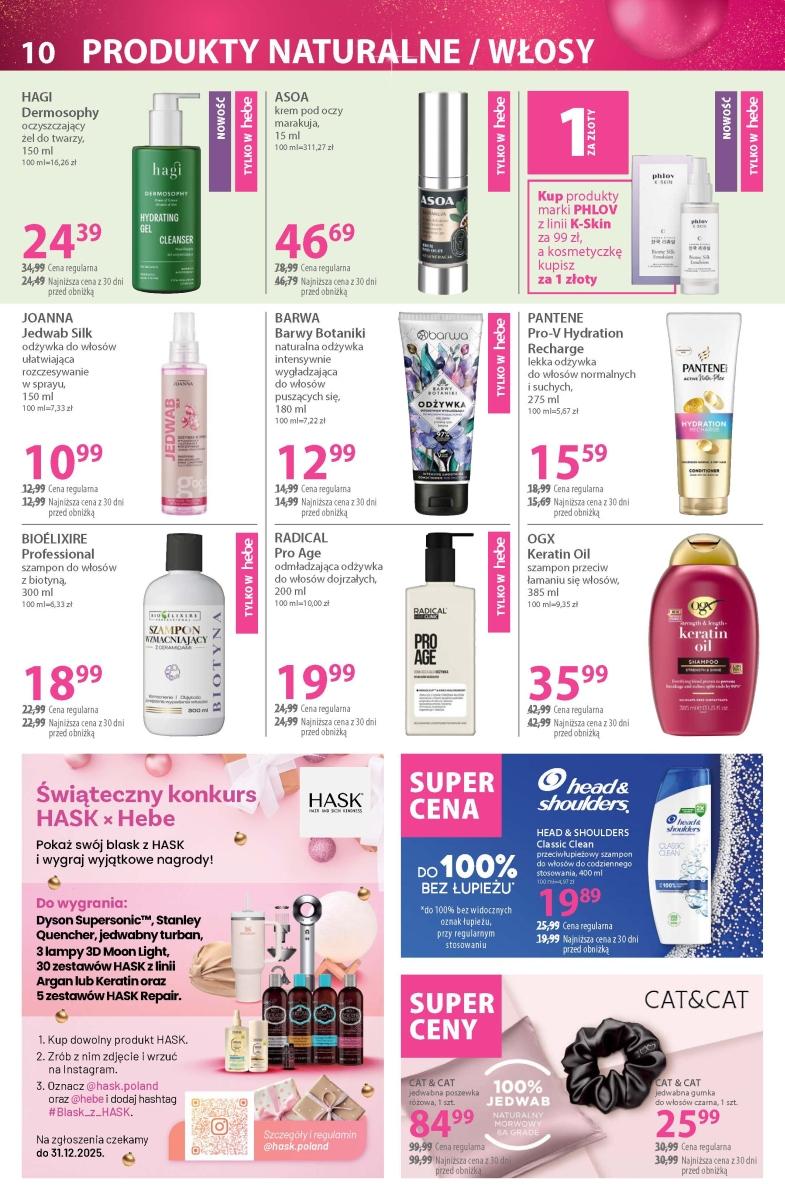Gazetka promocyjna Hebe do 31/12/2025 str.10