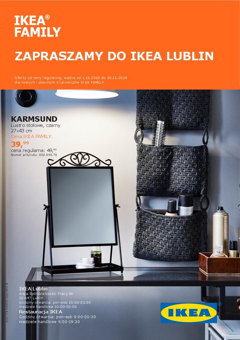 Gazetka promocyjna IKEA do 30/11/2018 str.1