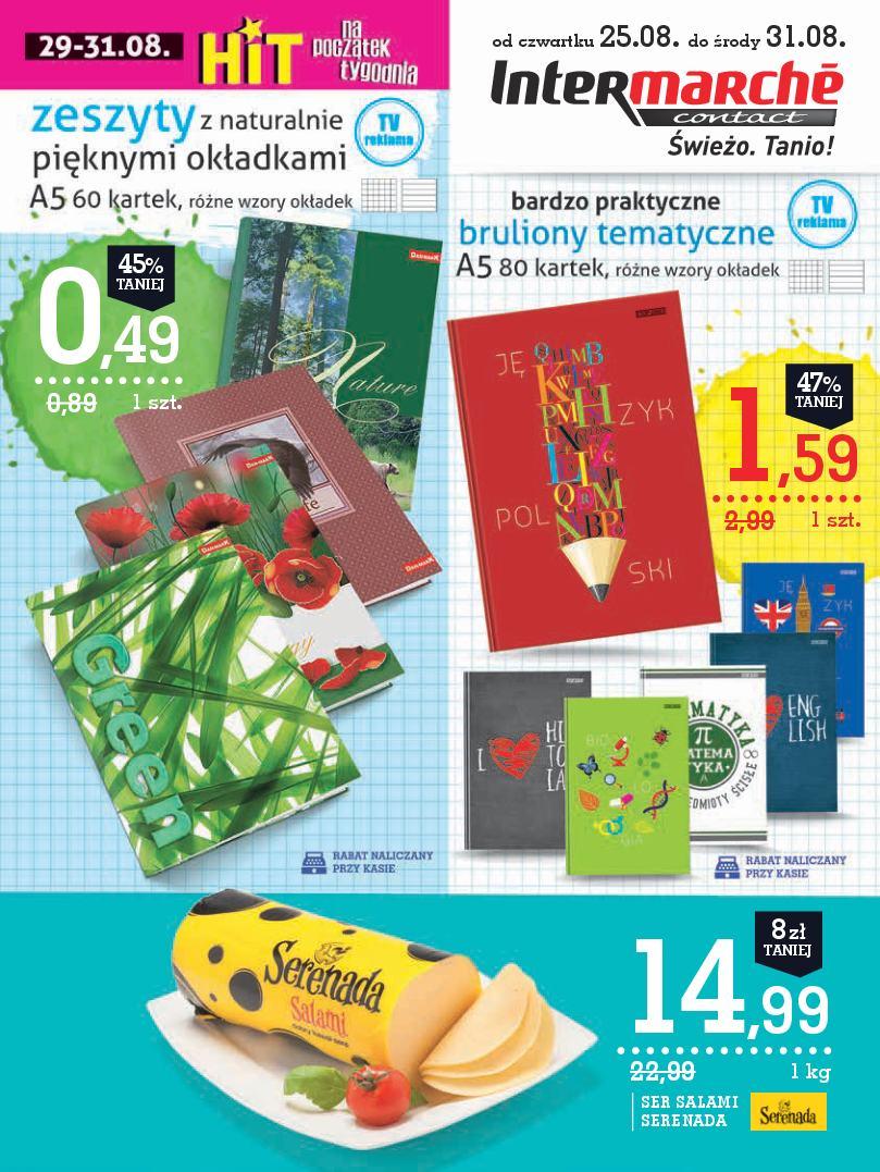 Gazetka promocyjna Intermarche do 31/08/2016 str.0