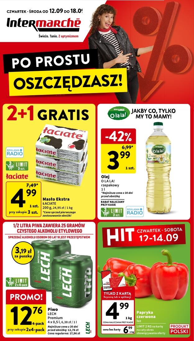 Gazetka promocyjna Intermarche do 18/09/2024 str.1