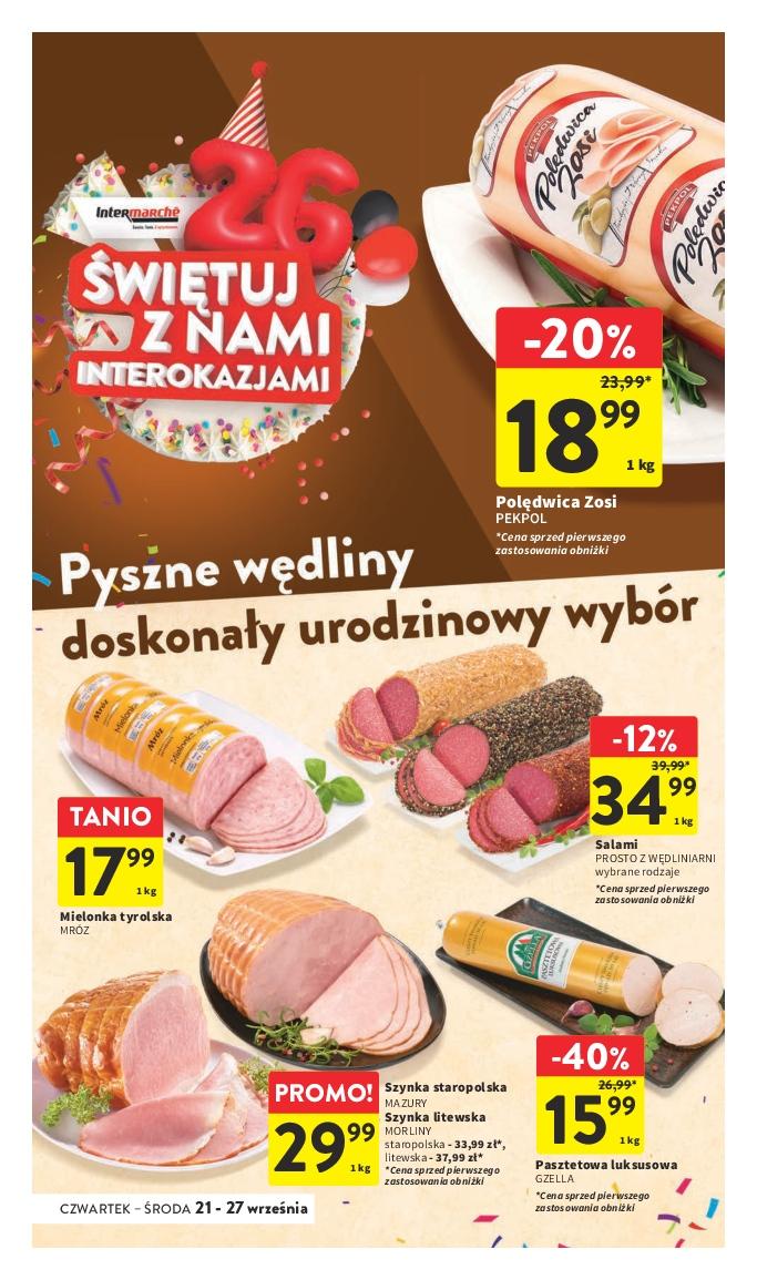 Gazetka promocyjna Intermarche do 27/09/2023 str.20