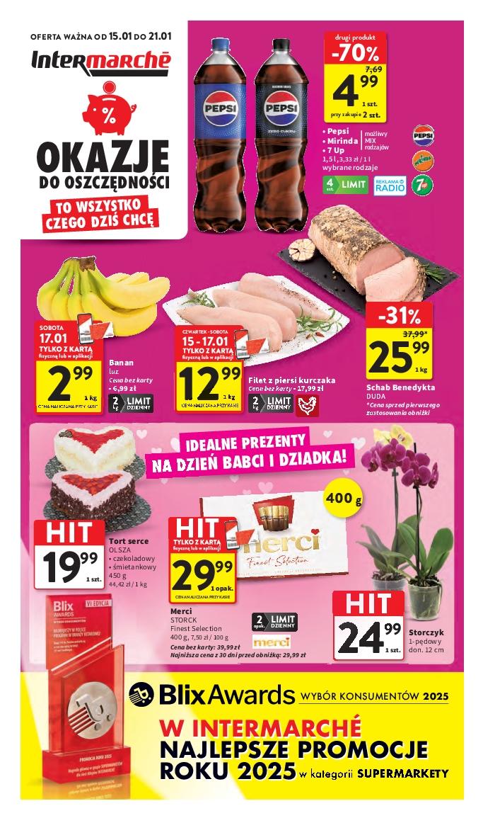 Gazetka promocyjna Intermarche do 21/01/2026 str.1