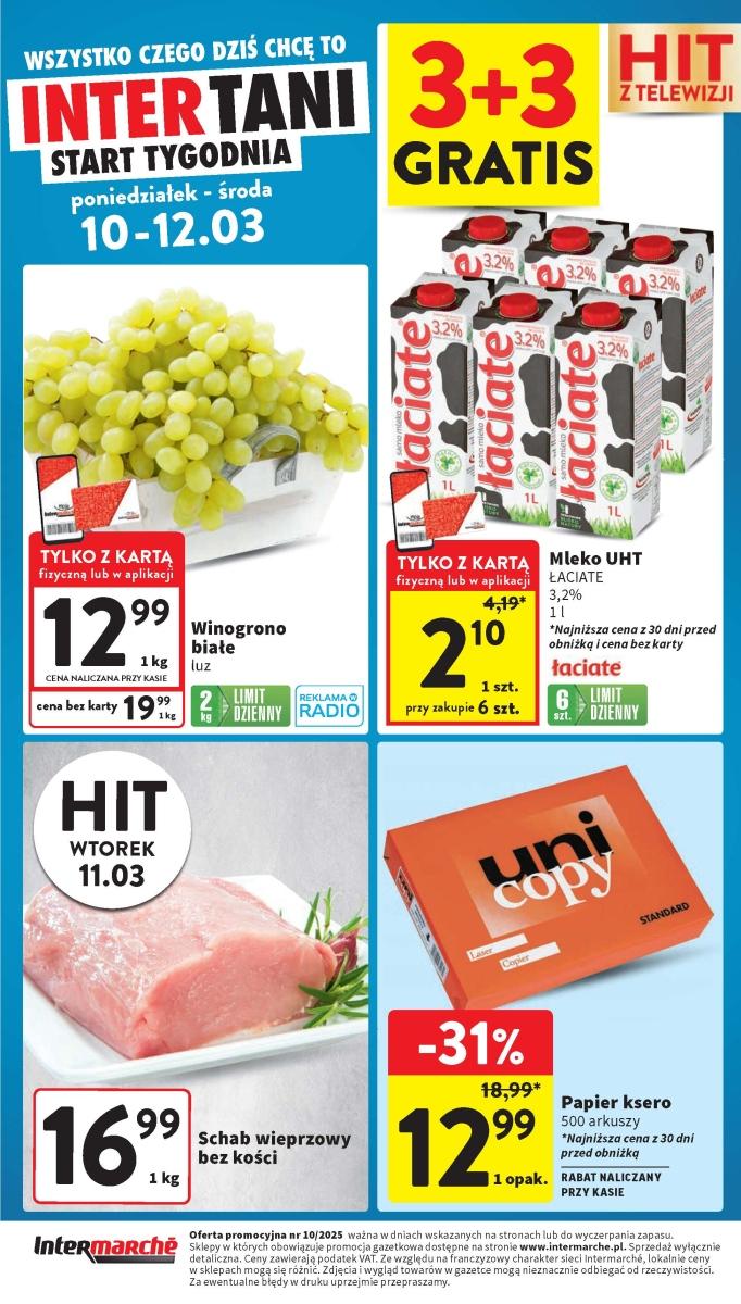 Gazetka promocyjna Intermarche do 12/03/2025 str.1