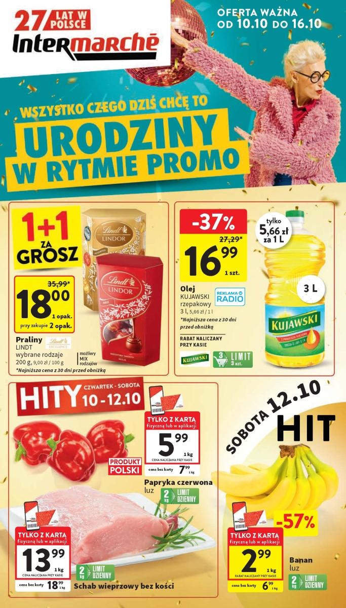 Gazetka promocyjna Intermarche do 16/10/2024 str.1