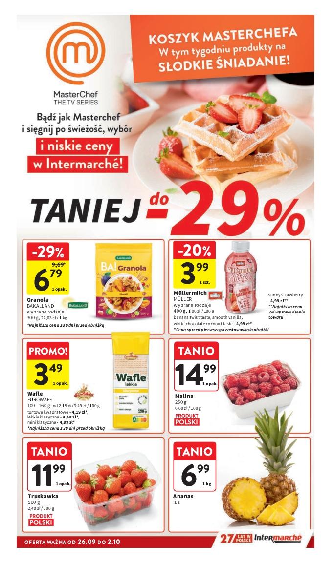 Gazetka promocyjna Intermarche do 02/10/2024 str.43