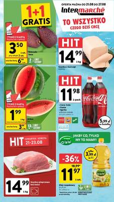 Intermarche gazetka - od 21/08/2025 do 27/08/2025