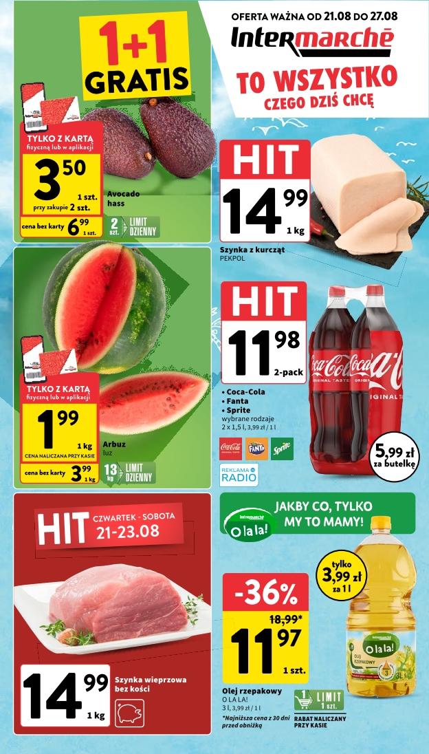 Gazetka promocyjna Intermarche do 27/08/2025 str.1