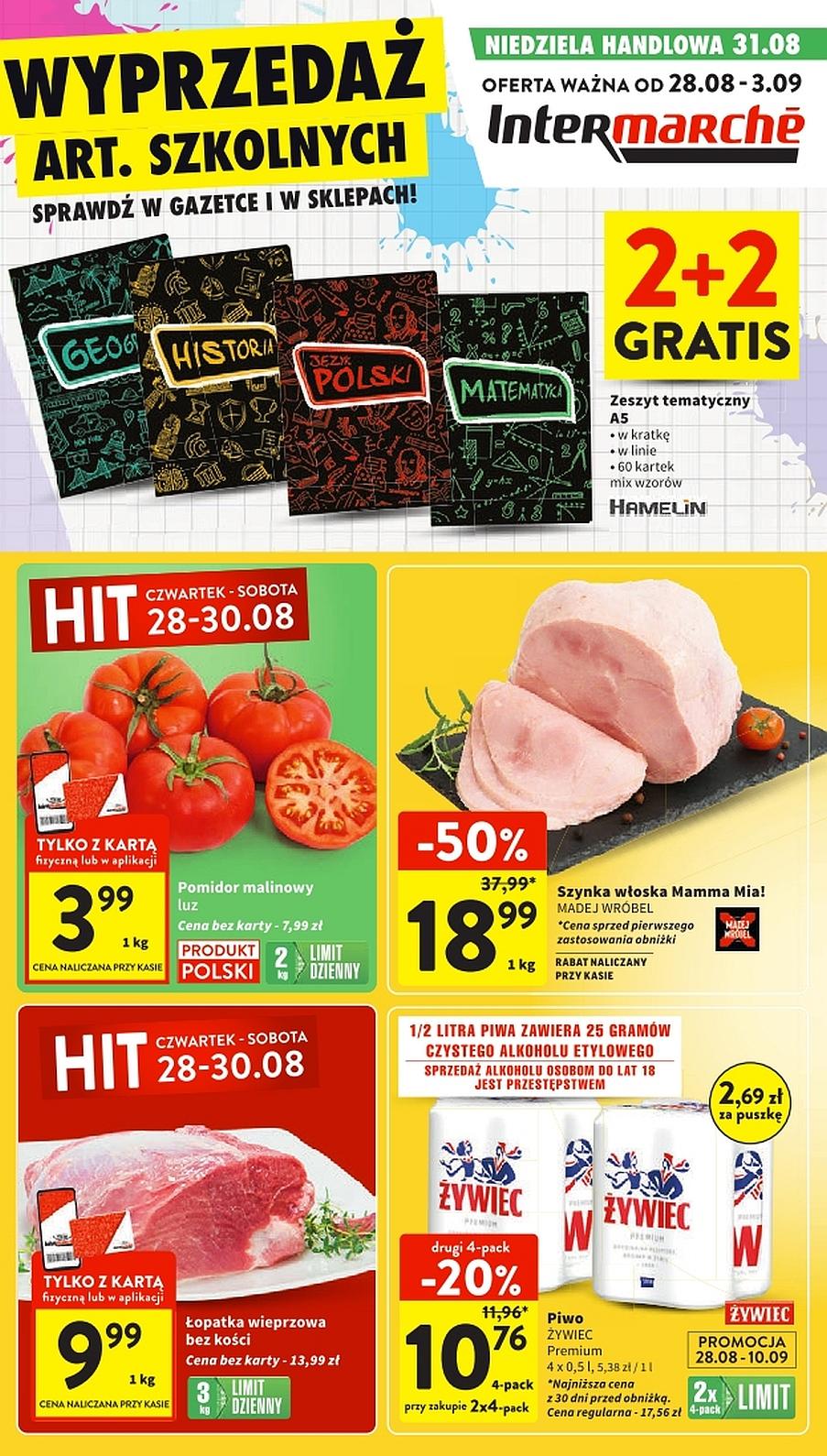 Gazetka promocyjna Intermarche do 03/09/2025 str.1