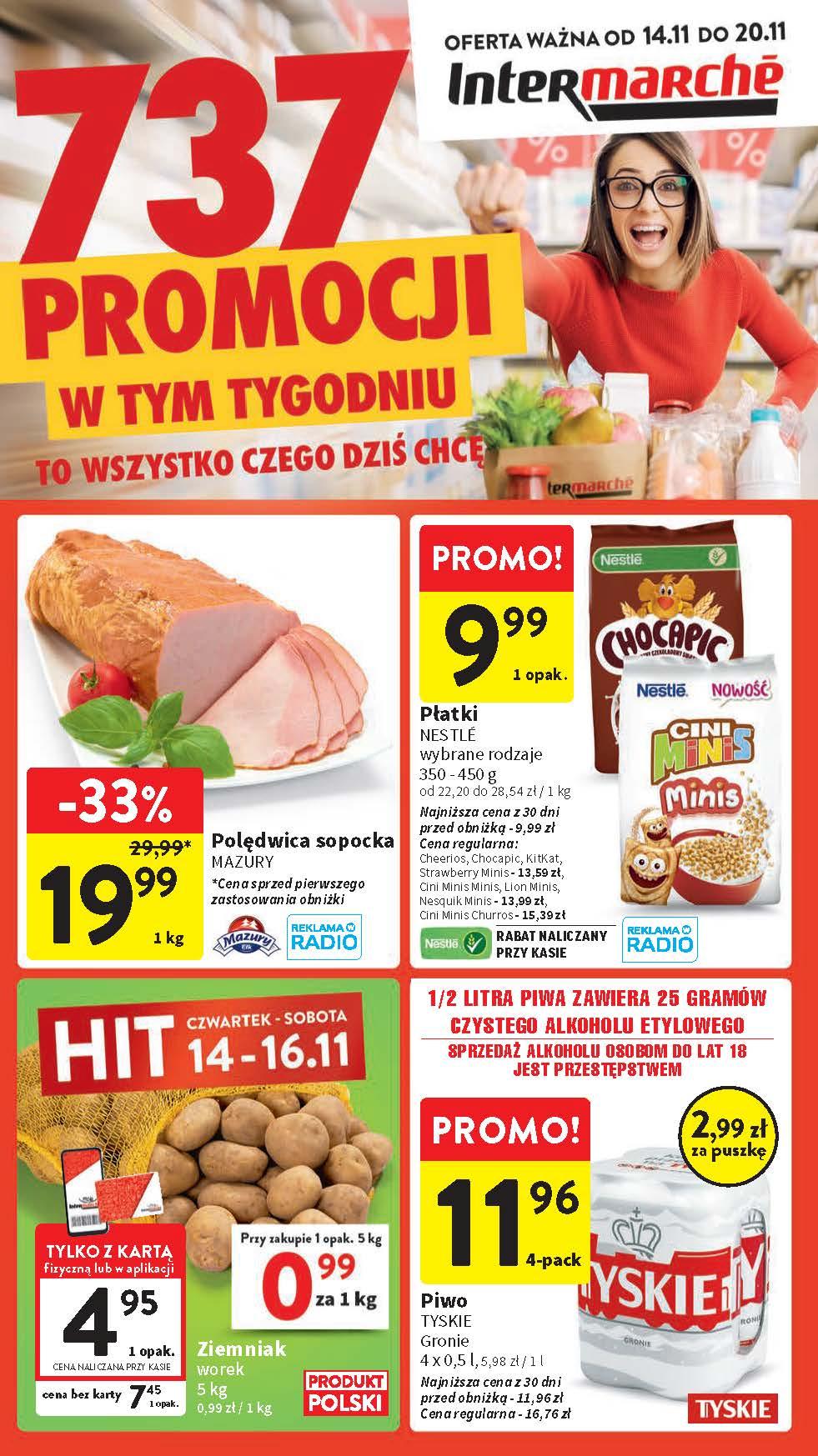 Gazetka promocyjna Intermarche do 20/11/2024 str.1