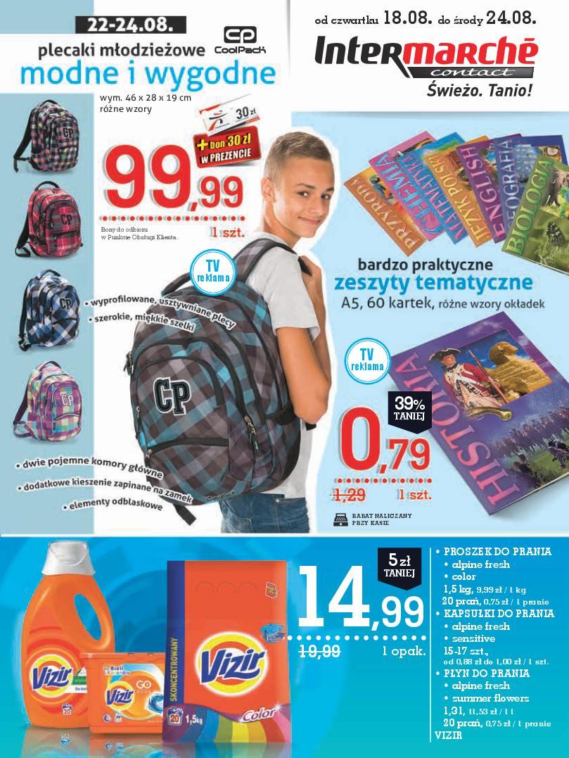 Gazetka promocyjna Intermarche do 24/08/2016 str.0