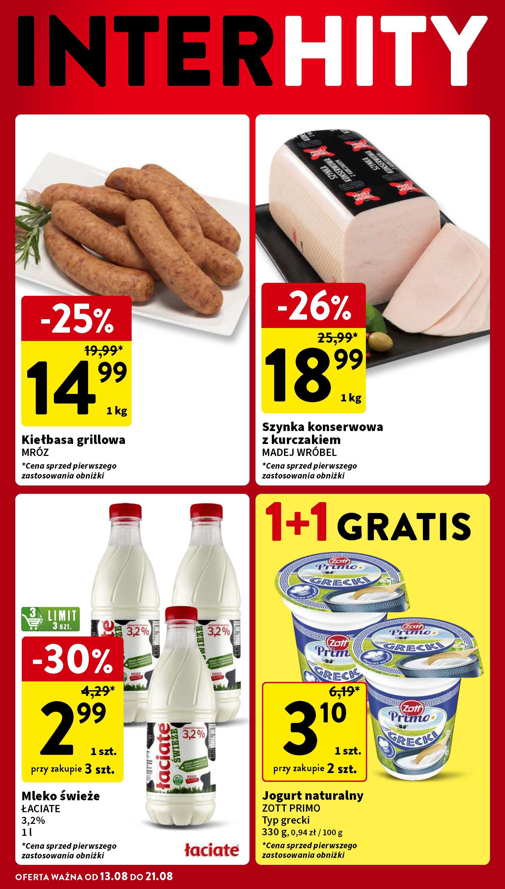 Gazetka promocyjna Intermarche do 21/08/2024 str.9