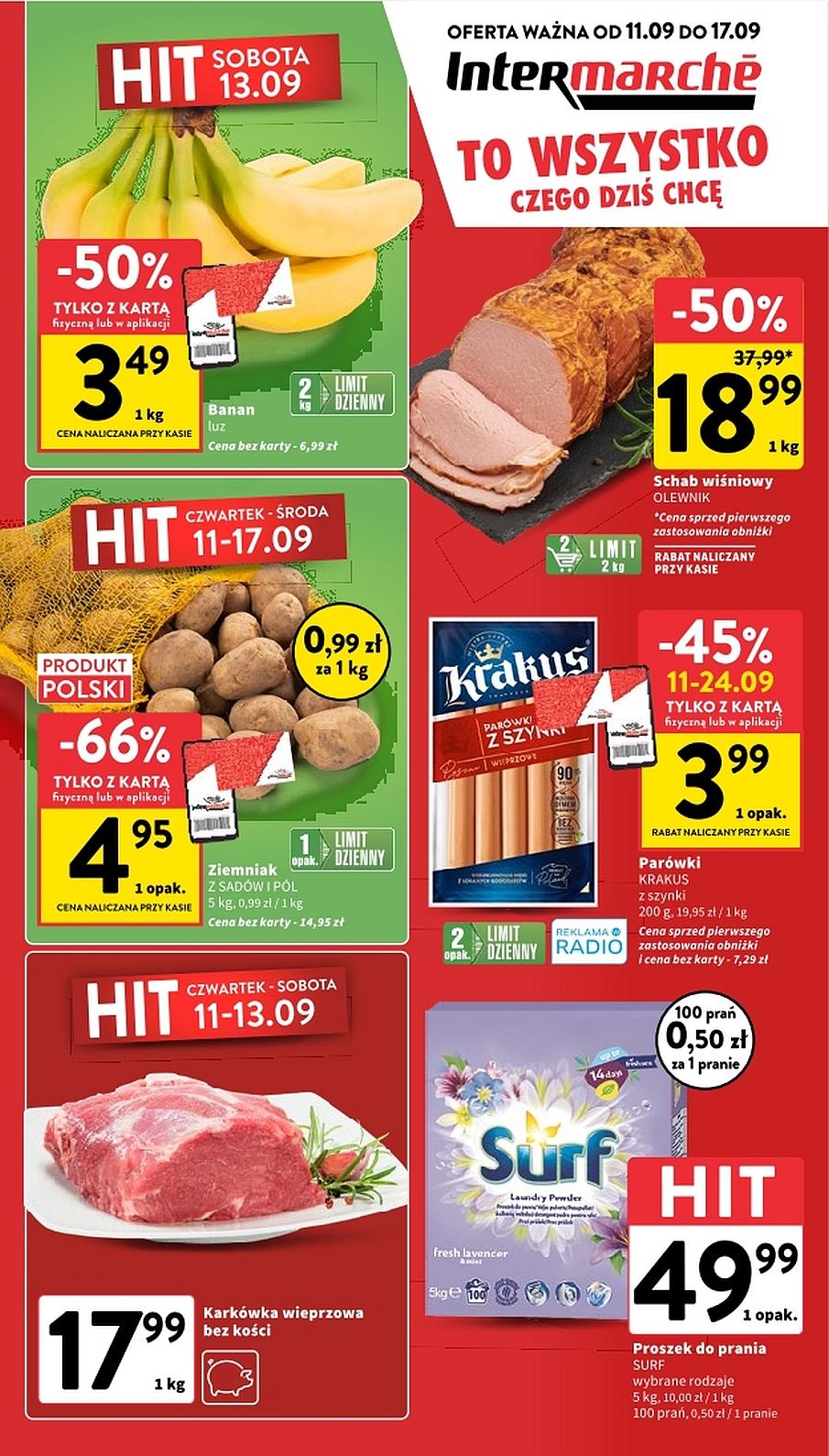 Gazetka promocyjna Intermarche do 17/09/2025 str.1