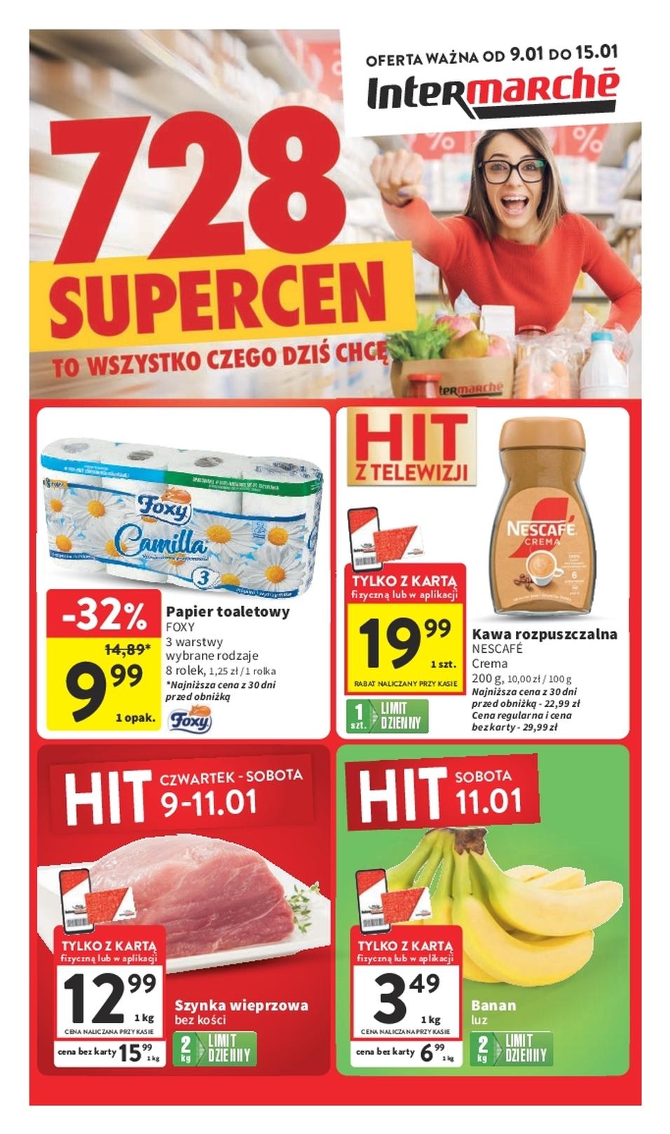 Gazetka promocyjna Intermarche do 15/01/2025 str.1