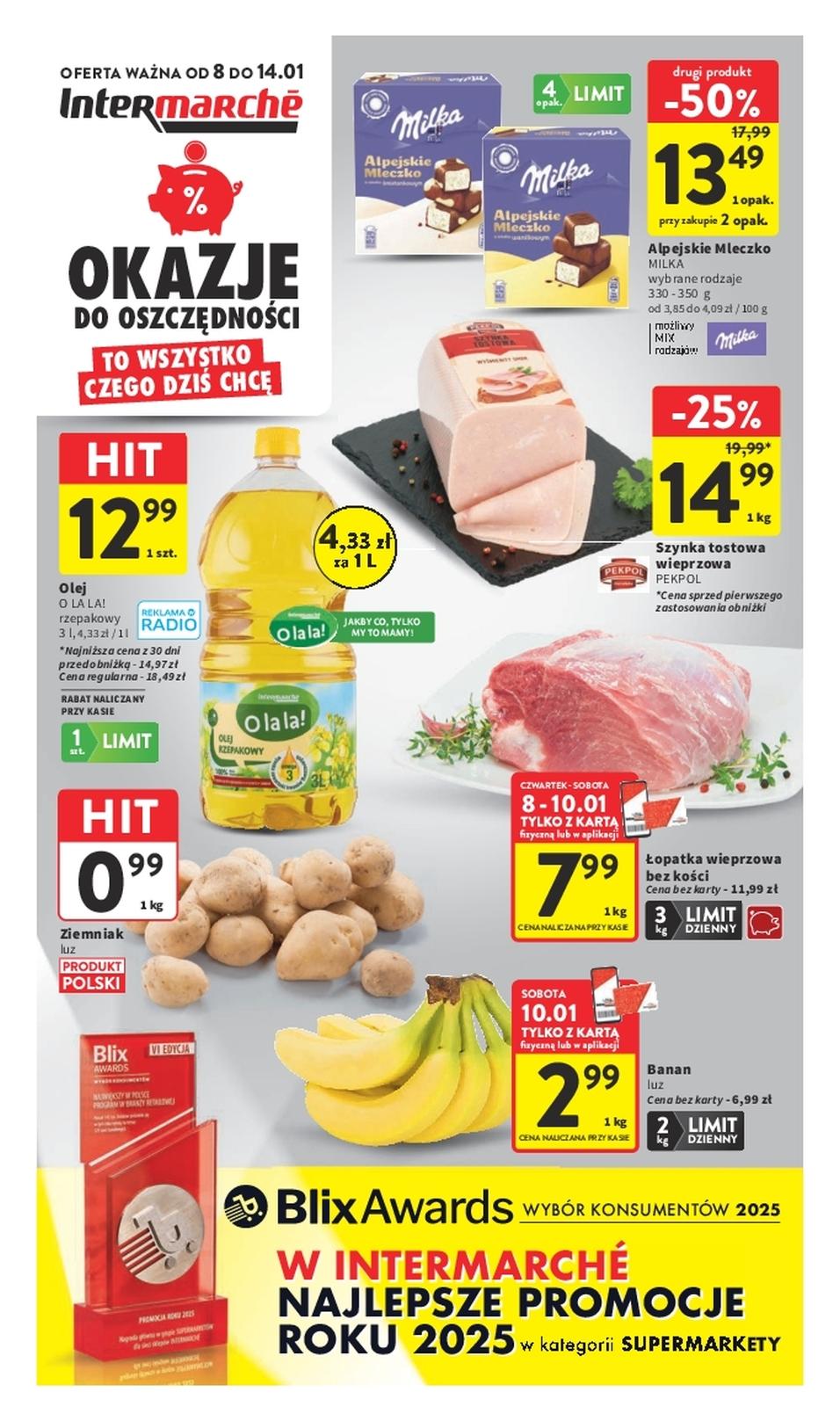 Gazetka promocyjna Intermarche do 14/01/2026 str.1