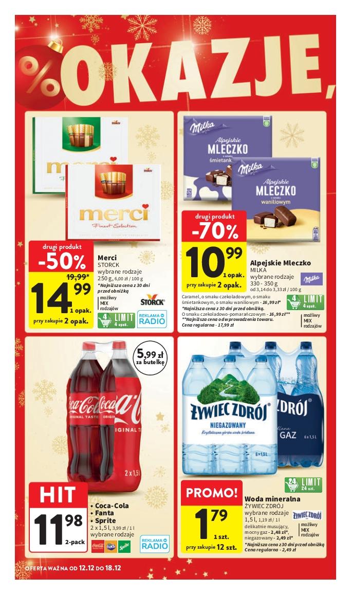 Gazetka promocyjna Intermarche do 18/12/2024 str.14