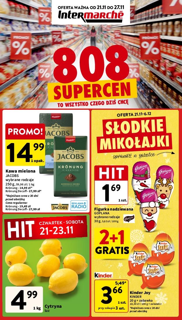 Gazetka promocyjna Intermarche do 27/11/2024 str.1