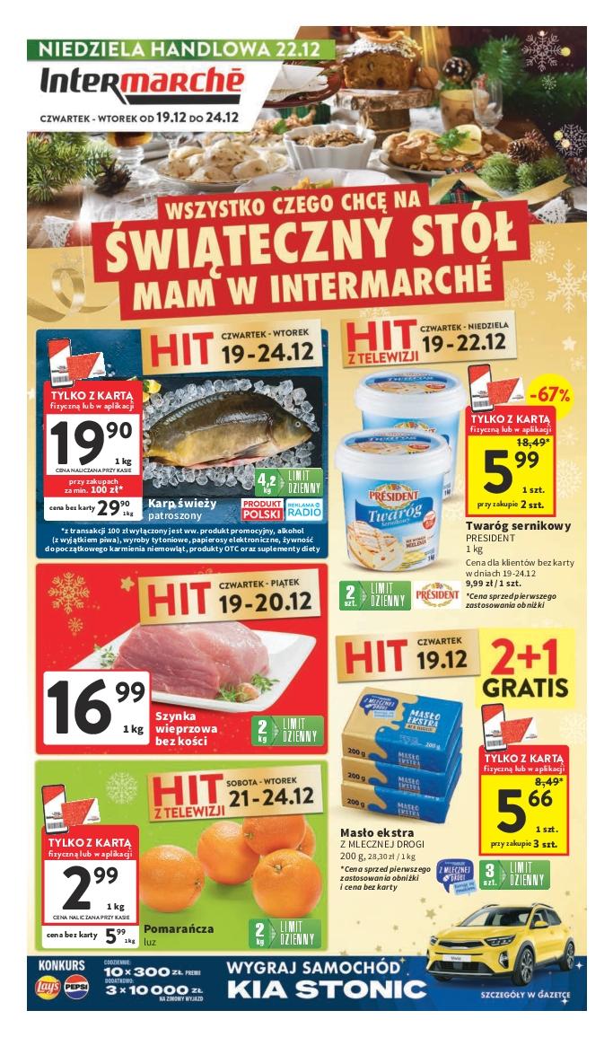 Gazetka promocyjna Intermarche do 24/12/2024 str.1