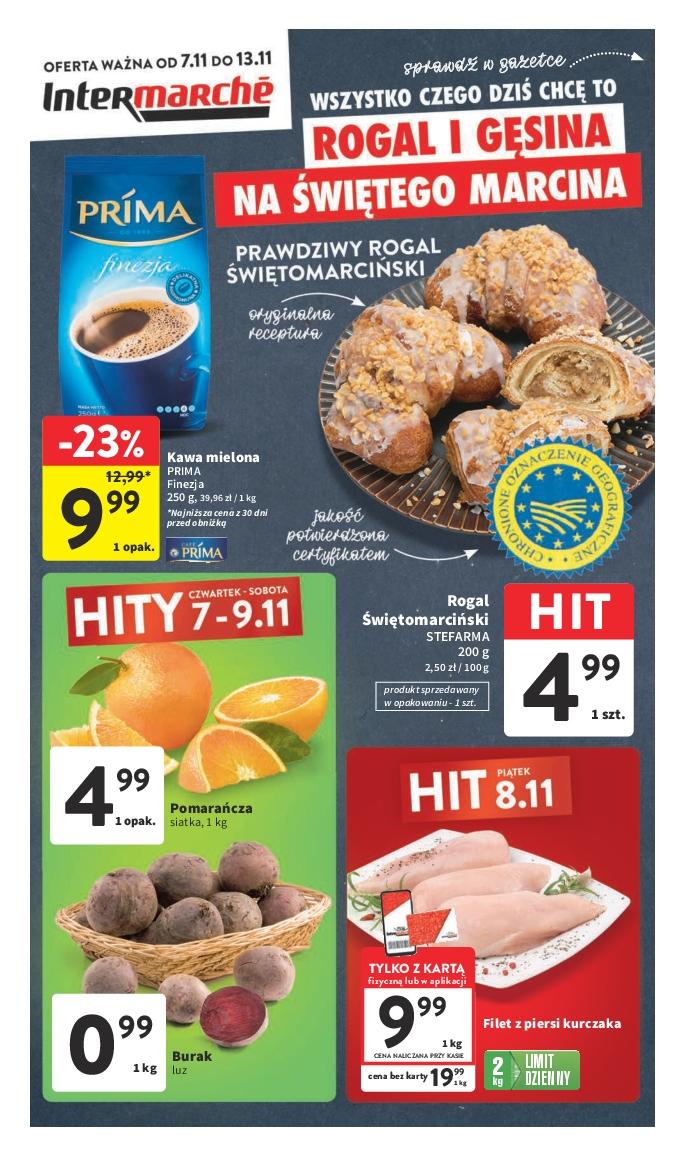 Gazetka promocyjna Intermarche do 13/11/2024 str.1