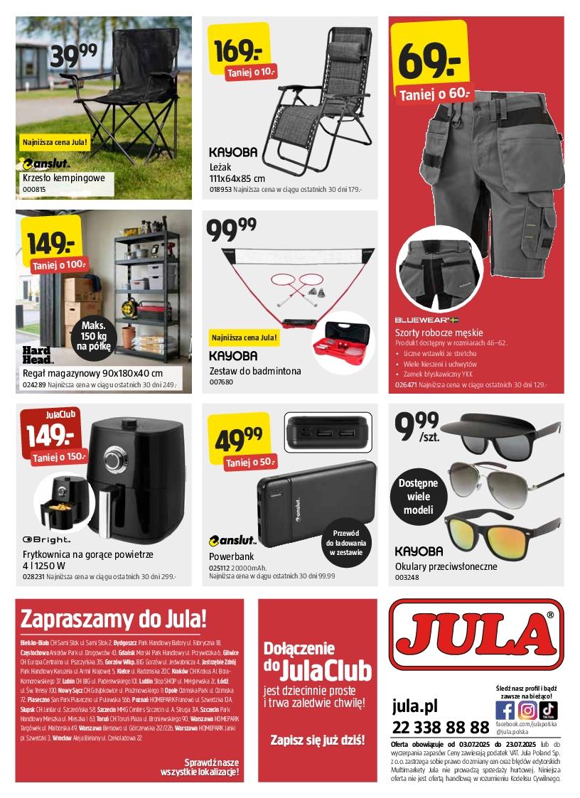 Gazetka promocyjna Jula do 23/07/2025 str.9