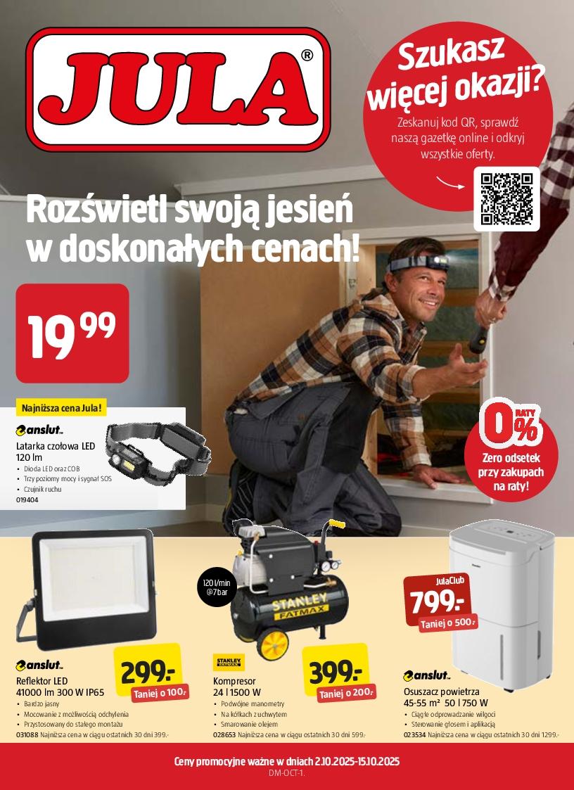 Gazetka promocyjna Jula do 15/10/2025 str.1