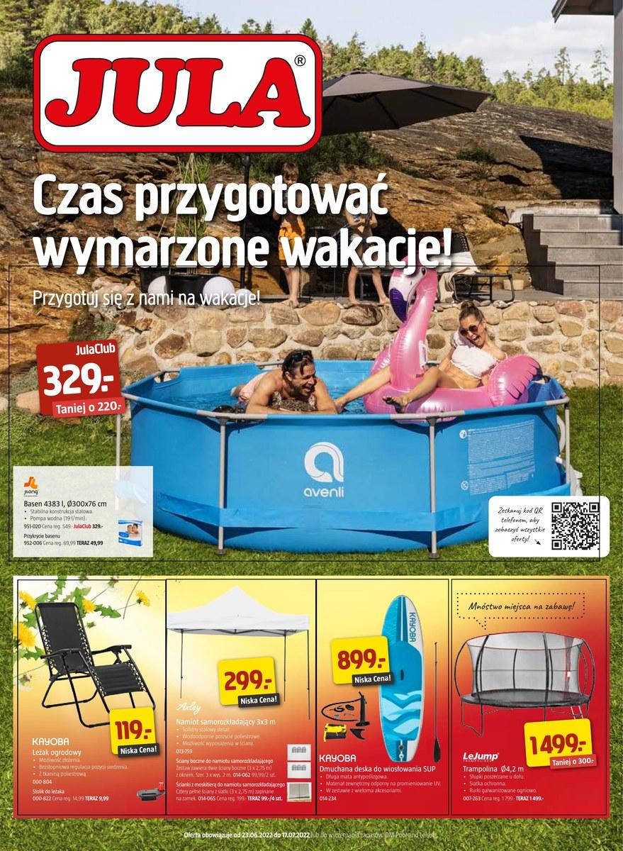 Gazetka promocyjna Jula do 17/07/2022 str.1