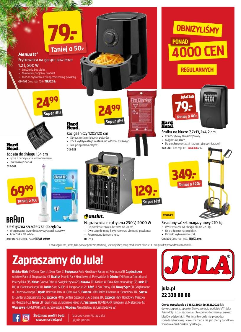 Gazetka promocyjna Jula do 31/12/2023 str.8