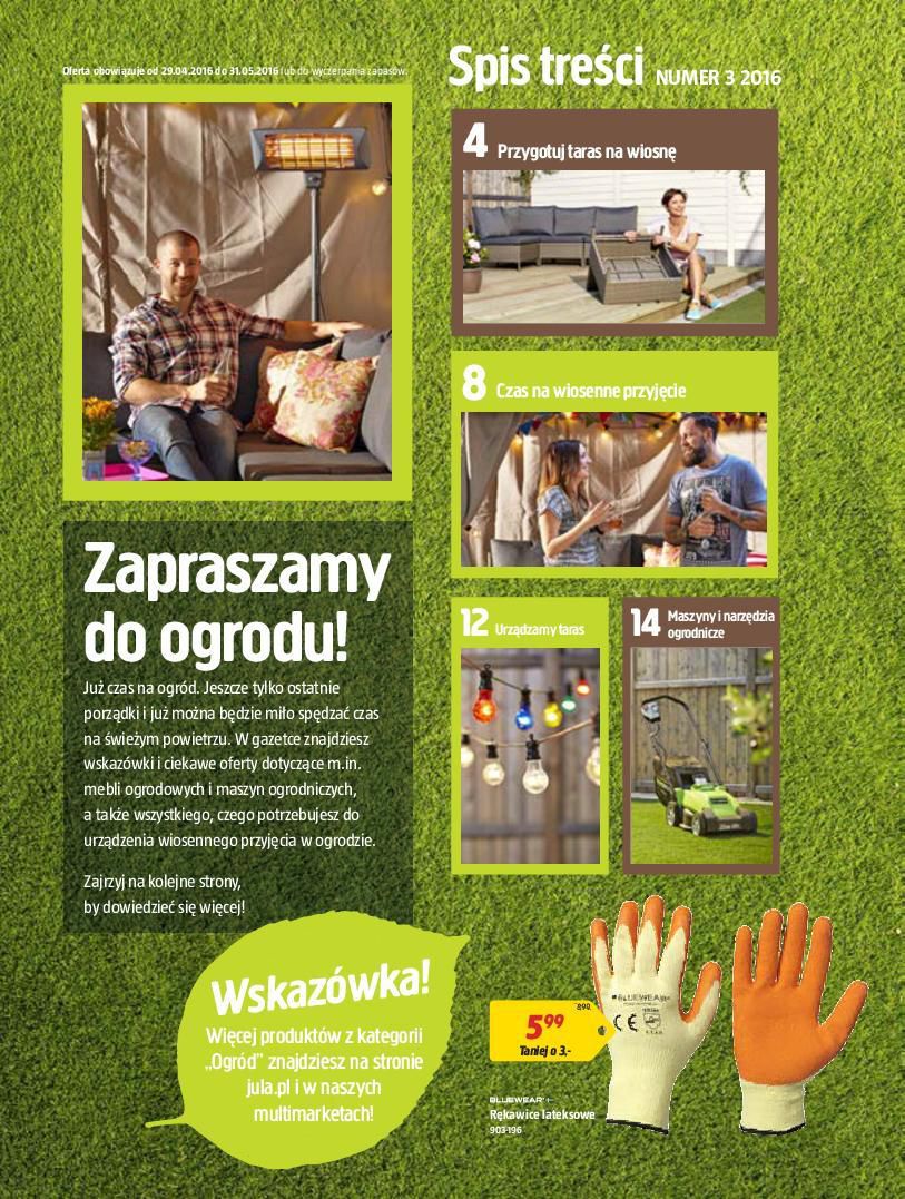 Gazetka promocyjna Jula do 31/05/2016 str.2