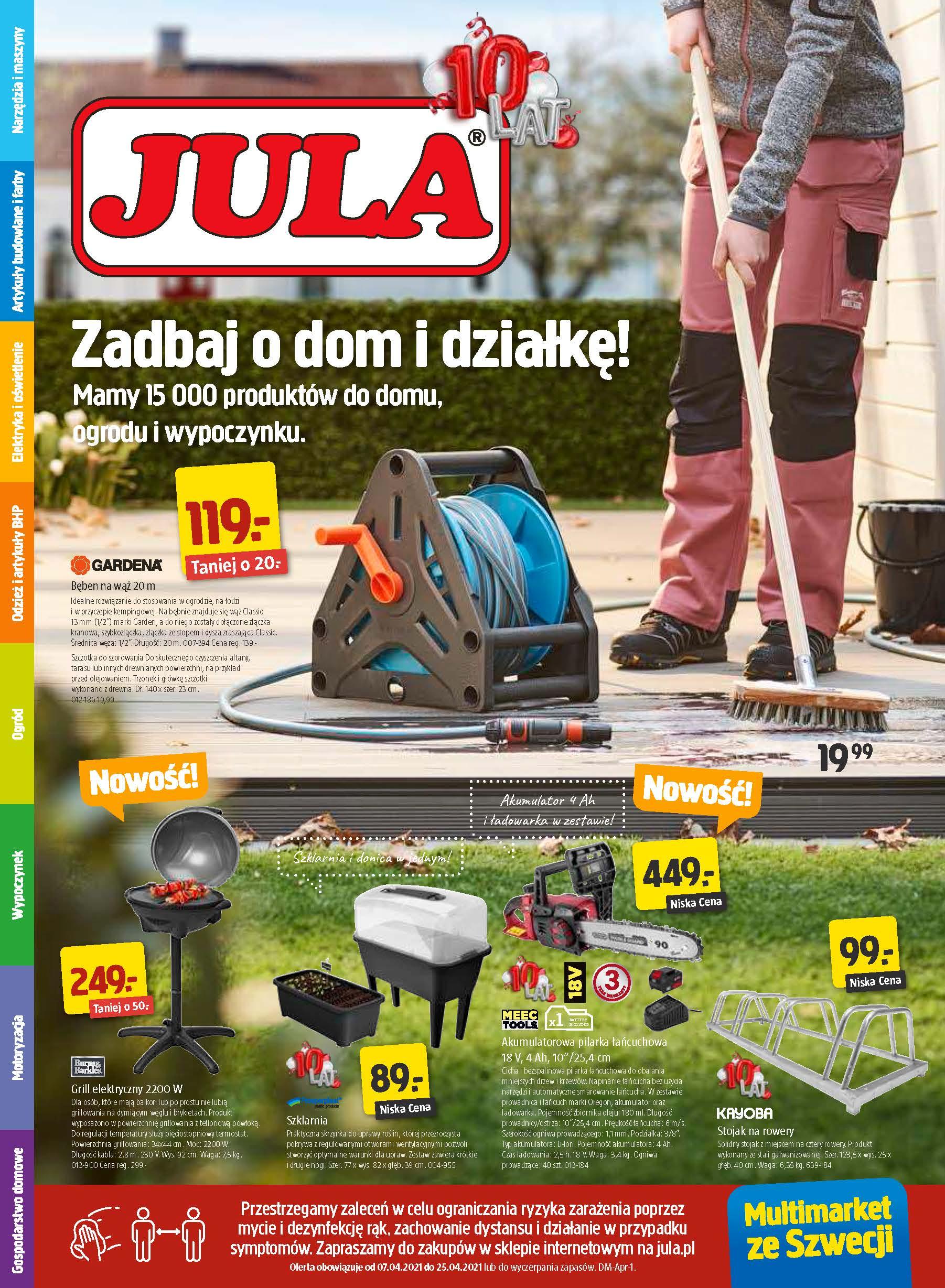 Gazetka promocyjna Jula do 25/04/2021 str.1