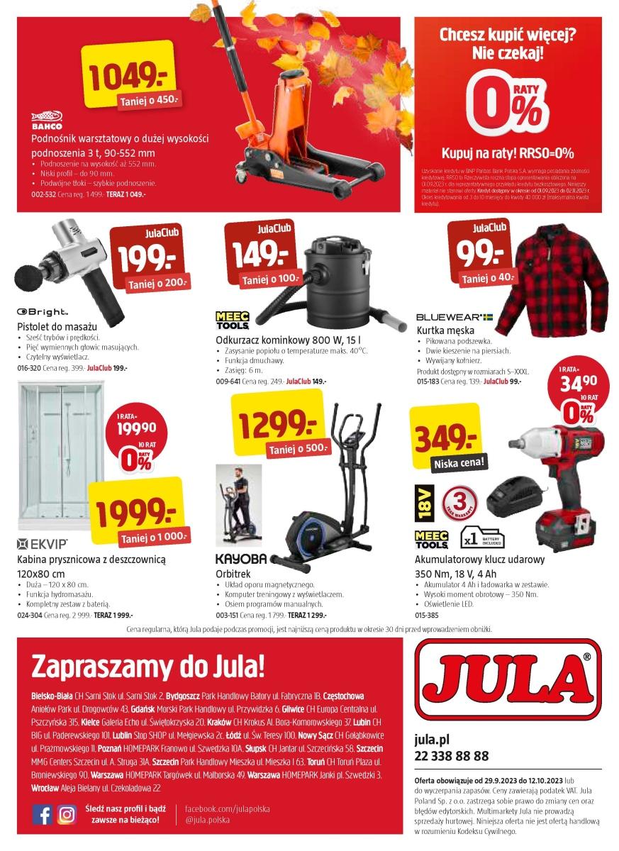 Gazetka promocyjna Jula do 12/10/2023 str.8