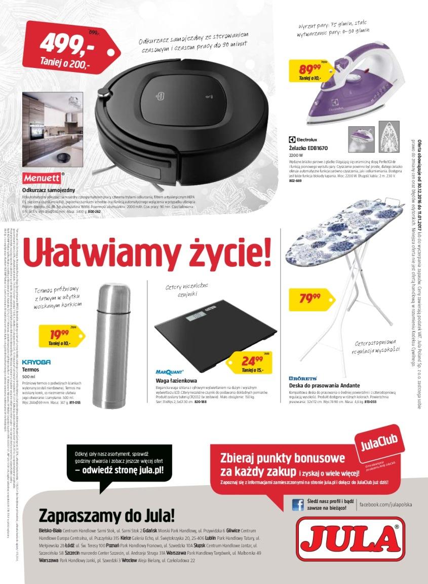 Gazetka promocyjna Jula do 11/01/2017 str.8