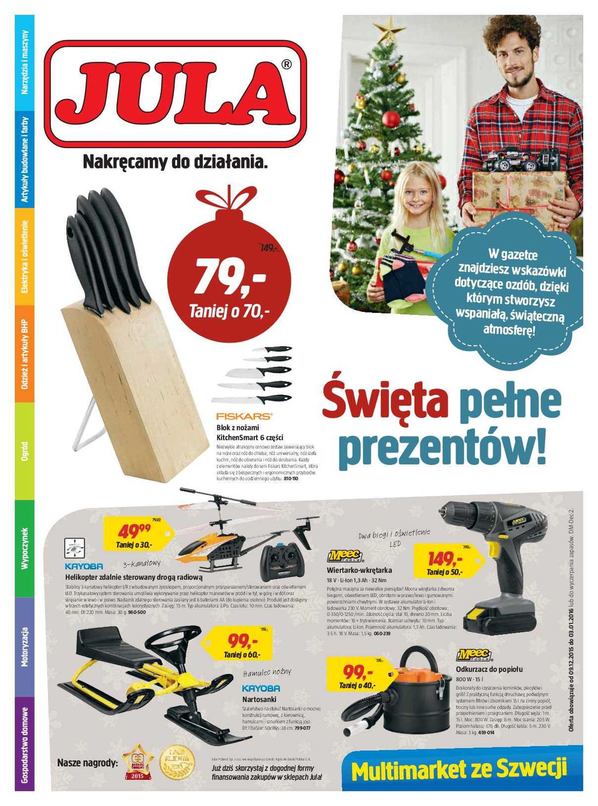 Gazetka promocyjna Jula do 03/01/2016 str.0