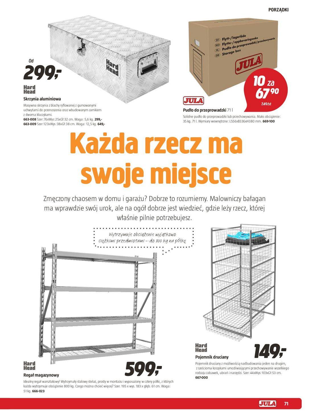 Gazetka promocyjna Jula do 31/12/2017 str.71