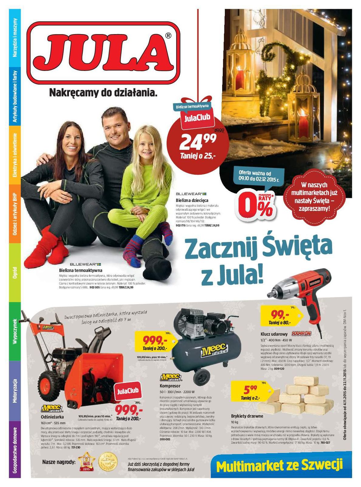 Gazetka promocyjna Jula do 22/11/2015 str.0