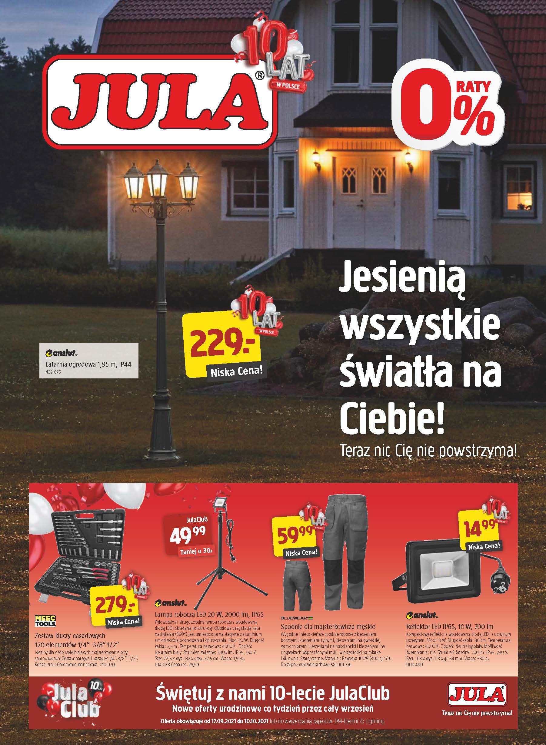 Gazetka promocyjna Jula do 10/10/2021 str.0