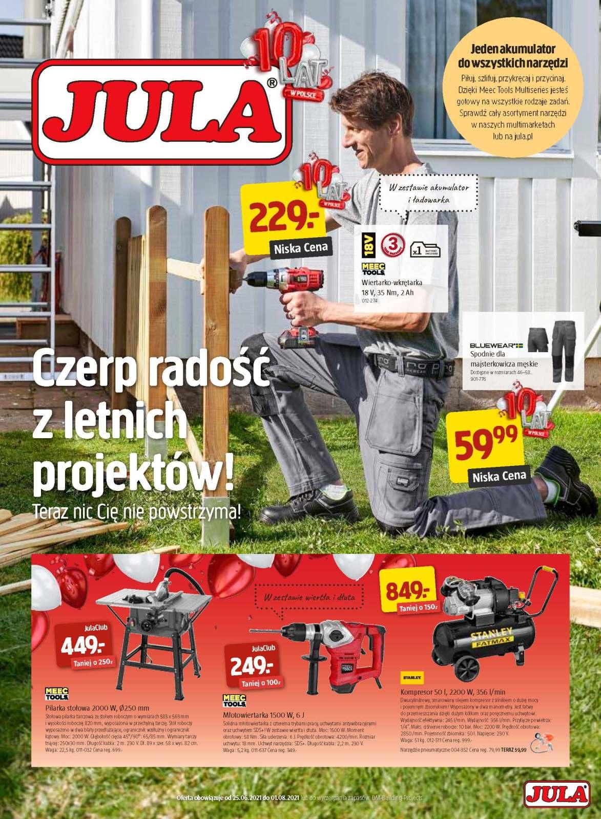 Gazetka promocyjna Jula do 01/08/2021 str.1