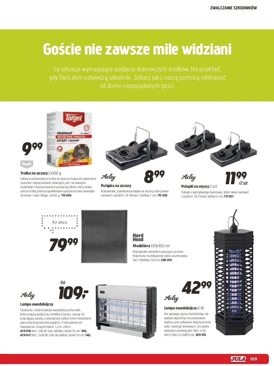 Gazetka promocyjna Jula do 20/09/2017 str.109