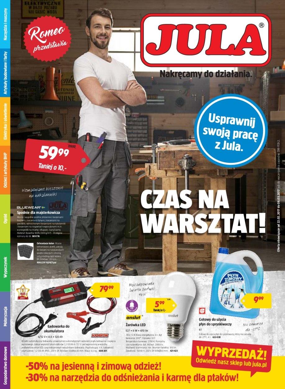 Gazetka promocyjna Jula do 08/03/2017 str.1