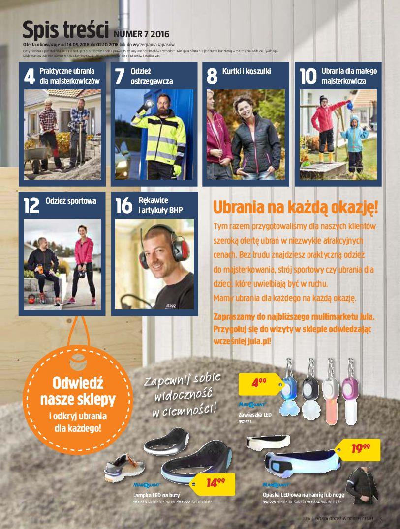Gazetka promocyjna Jula do 02/10/2016 str.3