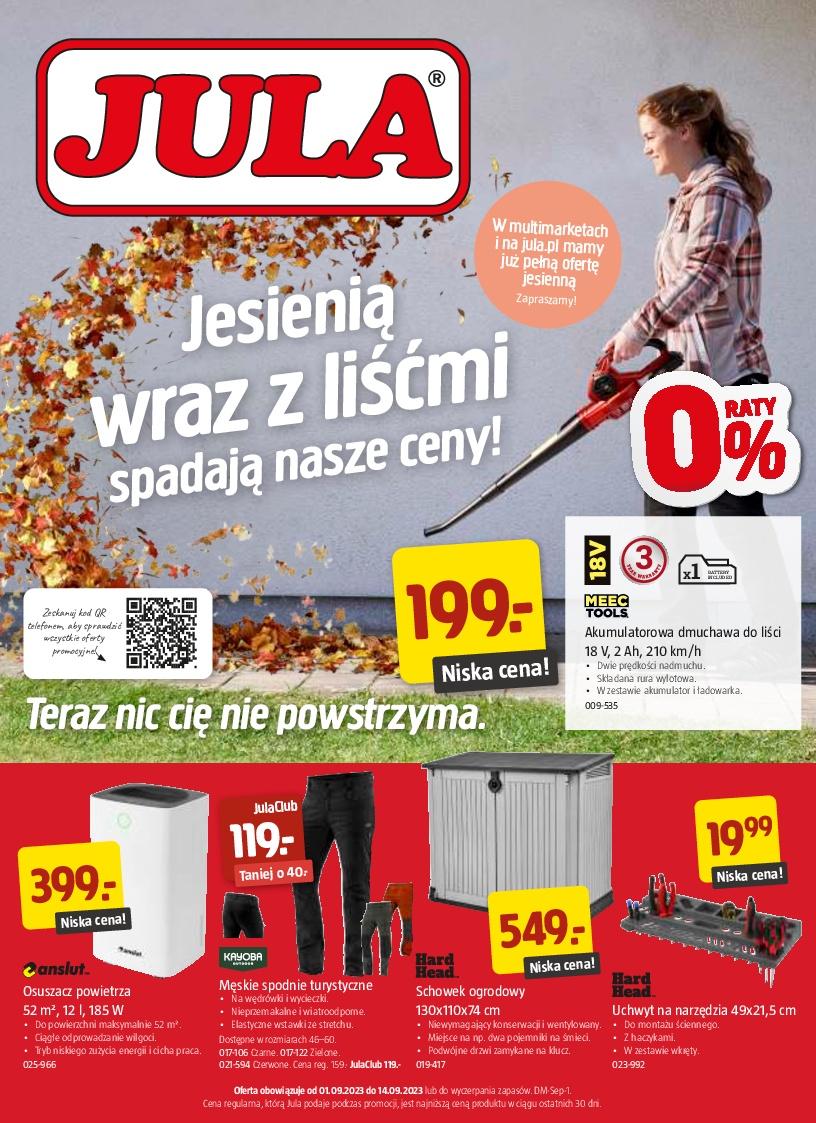 Gazetka promocyjna Jula do 13/09/2023 str.0