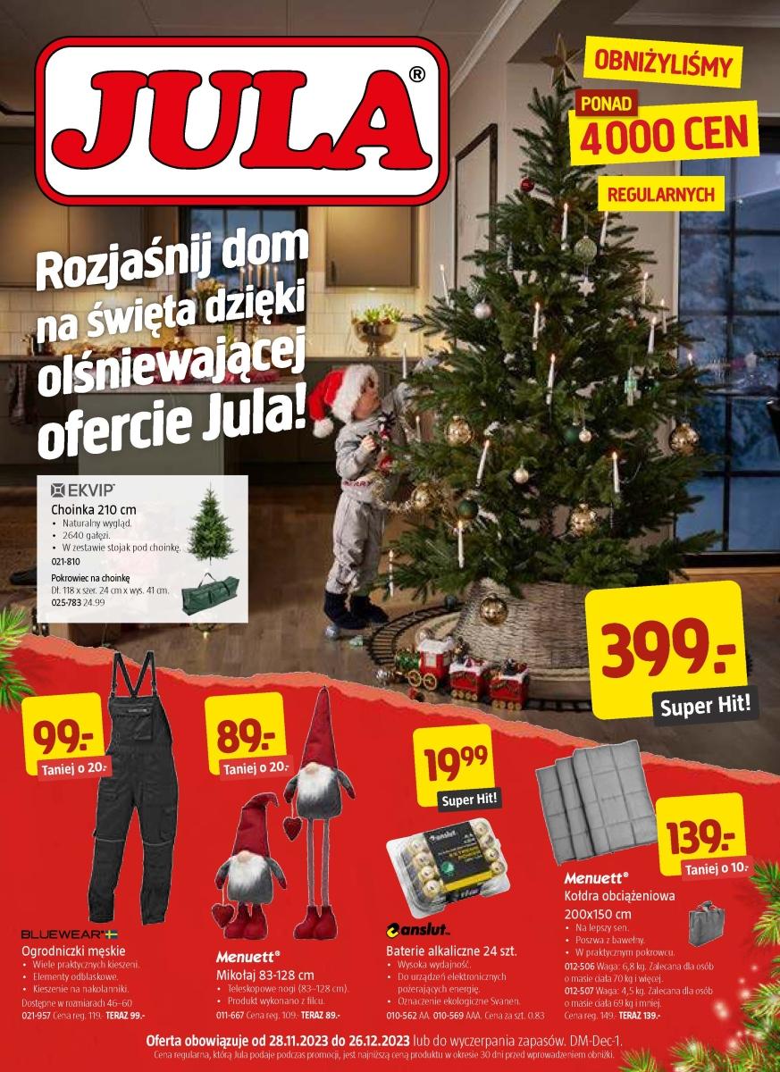 Gazetka promocyjna Jula do 24/12/2023 str.0