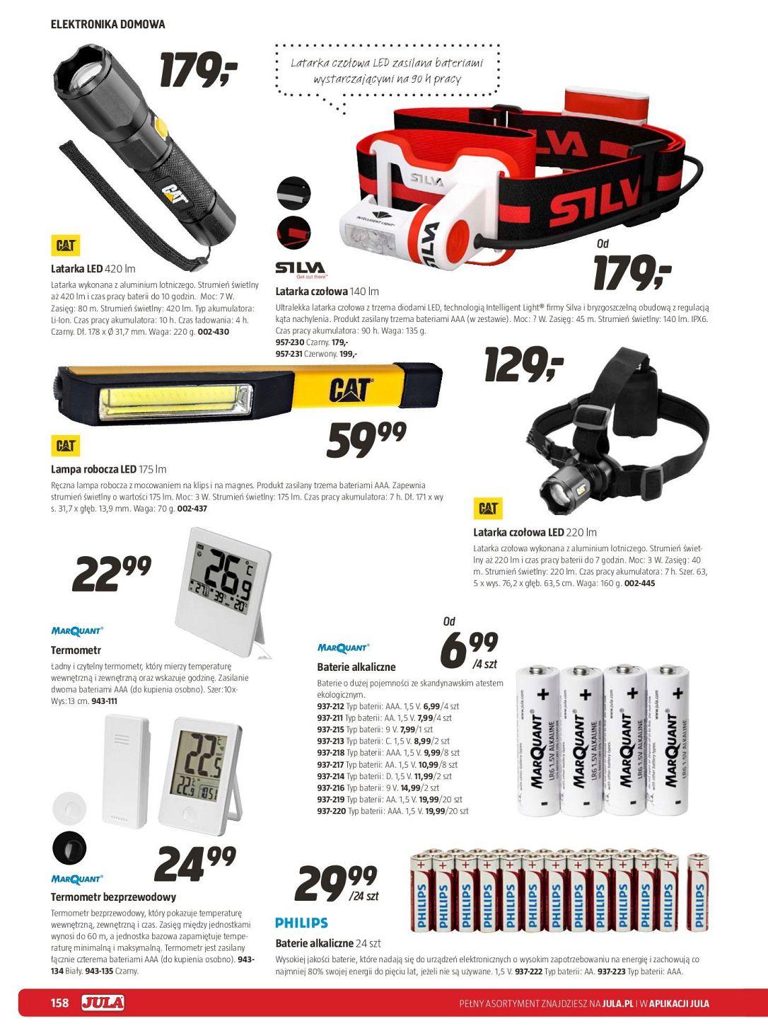 Gazetka promocyjna Jula do 31/12/2017 str.158