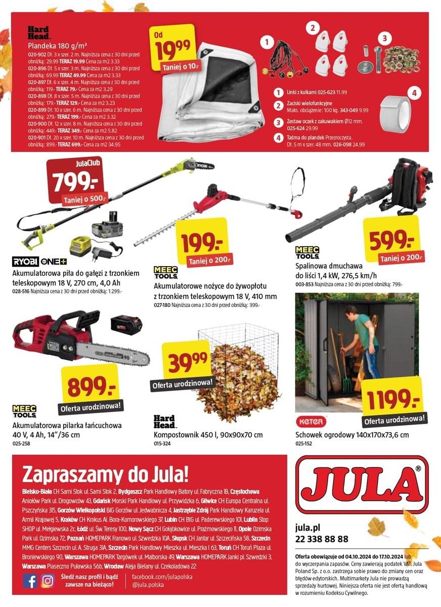 Gazetka promocyjna Jula do 17/10/2024 str.6