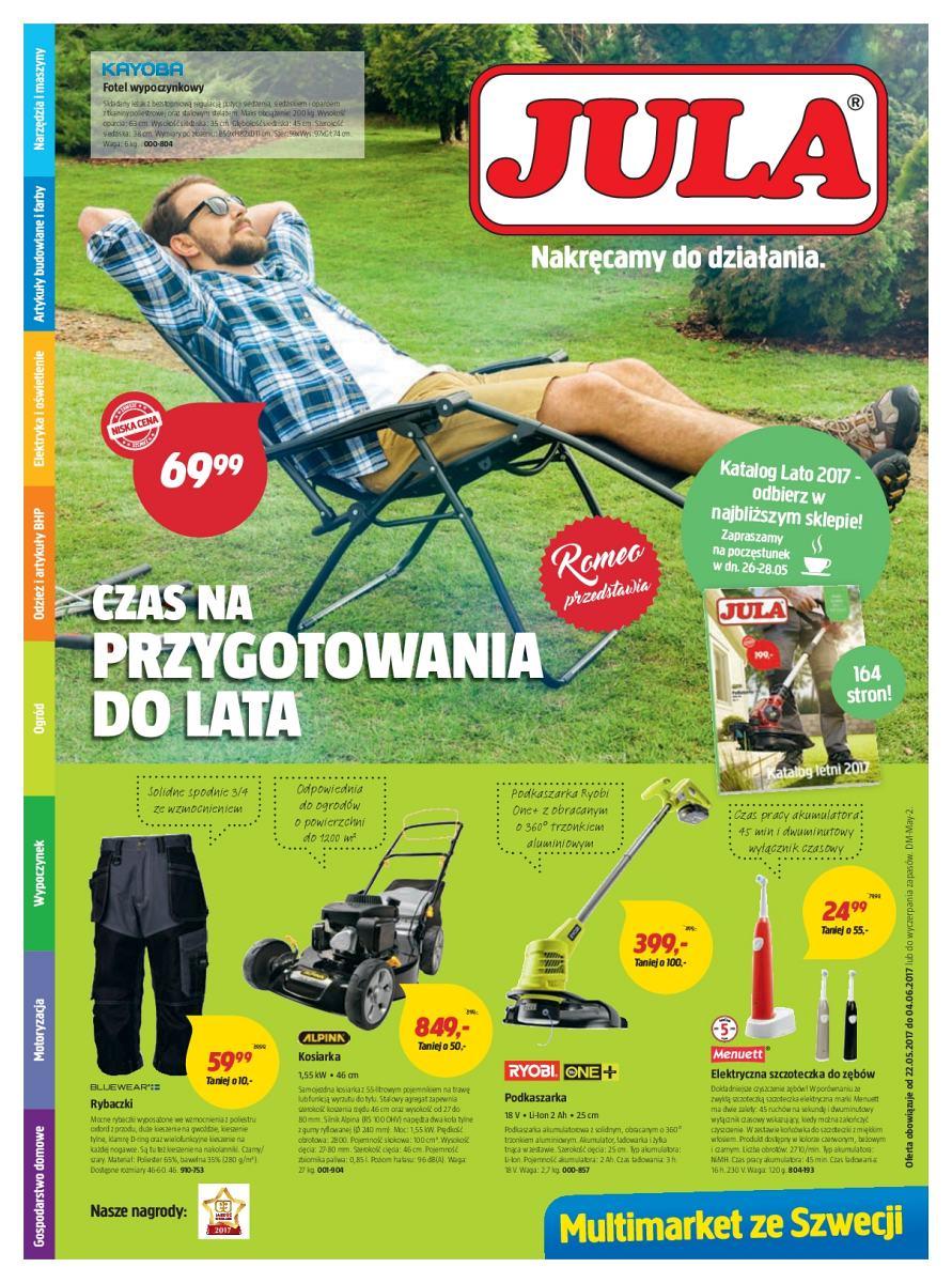 Gazetka promocyjna Jula do 04/06/2017 str.1